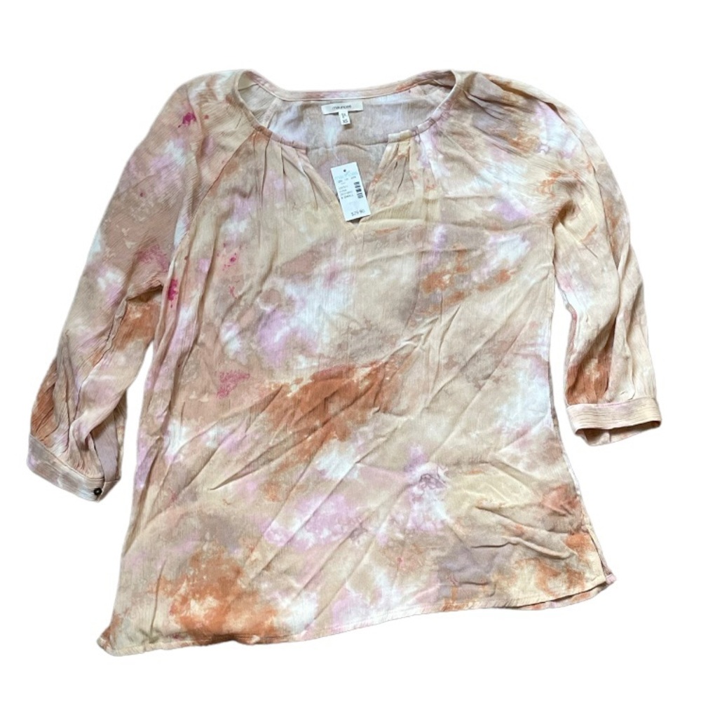 NWT Women’s Maurice Tie Dye Style Blouse Size XS